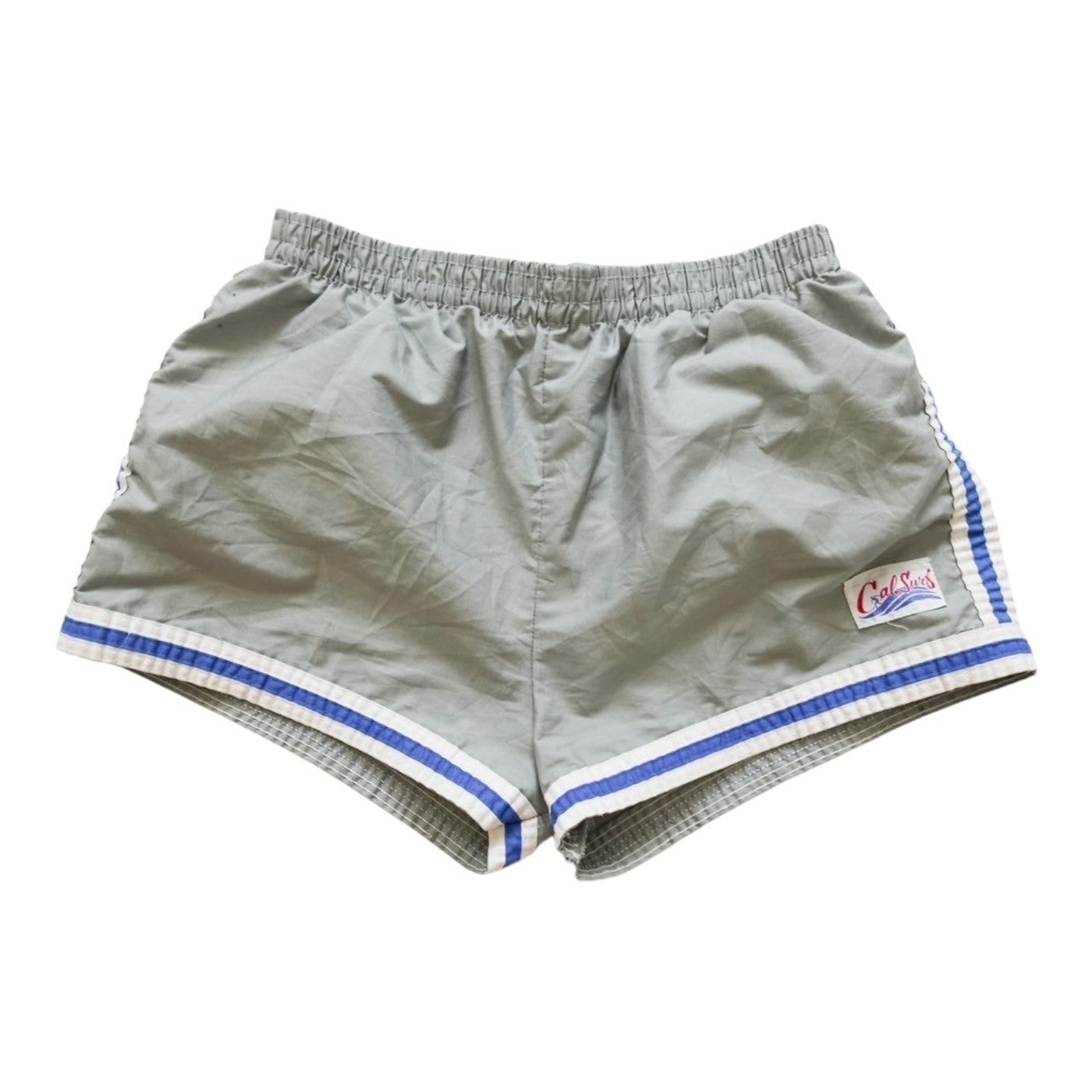 80’s CALSURF GREY SPORTY SHORTS